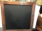 28 inch x 28 inch old Wooden Chalkboard