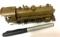 HO brass train engine