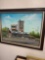 Framed signed picture farm supply store