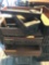 Lot of wooden drawers