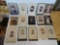 Group of 15 vintage photos on cards