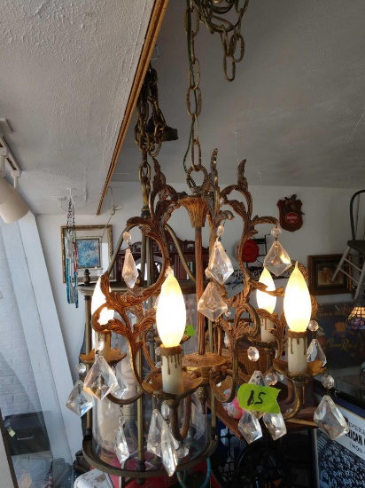 Decorative chandelier vintage