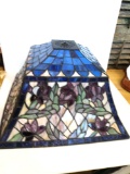 18-in x 10-in leaded glass shade