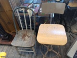 Two vintage chairs