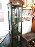 79-in tall by 17-in wide curio cabinet