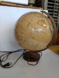 15-in tall lighted globe