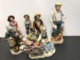 Lot of 6- Homco figures