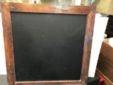 28 inch x 28 inch old Wooden Chalkboard