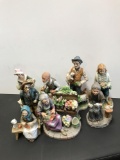 Lot of 8 Lefton Figurines
