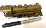 HO brass train engine