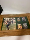 Framed Dan Marino football cards
