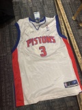 Pistons number three jersey