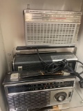 Three Vintage AM/FM radios