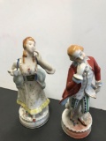 Pair of occupied japan figurines