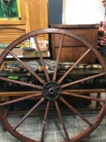 Old wagon wheel