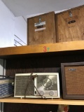 Contents on shelf 3- Radios