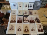 Lot of 20 vintage pictures on cards
