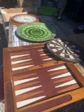 Decorative clock plate and games