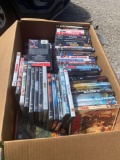 Large lot of DVDs VHS movies