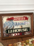 Genesee mirror beer sign