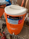 Heavy duty igloo drinking water container