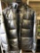 Wilsons gray leather coat size med mens