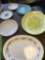 6-assorted plates and platters