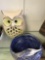 Owl and duck bowl