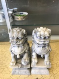 Pair of oriental 7? statues