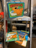 Garfield memorabilia lunchbox and more
