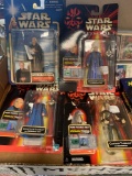 Star Wars figurines and collectible sports cards