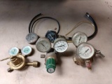 Air regulator gauges
