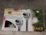 Two pack solar lights