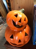 Halloween candle pumpkin