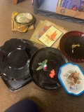 Miscellaneous trays and wall Decour