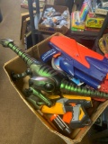 Boys toys Nerf guns and miscellaneous
