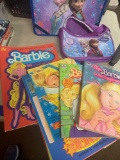 Girls Barbie coloring books and miscellaneous