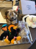 Assorted stuff animals Boyd bear and more
