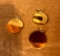 3- 12kt gold filled charms