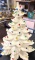 22 inch ceramic Christmas tree white