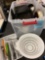 Kitchen pots and pans and miscellaneous