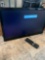 24 inch insignia TV with remote and wall mount