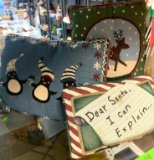 Decorative Christmas throw pillows