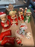 Vintage Christmas figurines