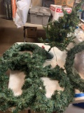 Small Christmas tree and 4 wreaths