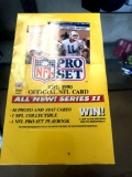 NFL Pro Set 1990 official NFL cards series II box inopened