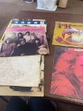 Eight vintage records the best of the animals, cheech and Chong