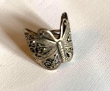 Butterfly ring Mark 925