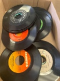 Lot of 40 records 45s no sleeves