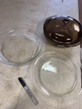 Pyrex baking dishes